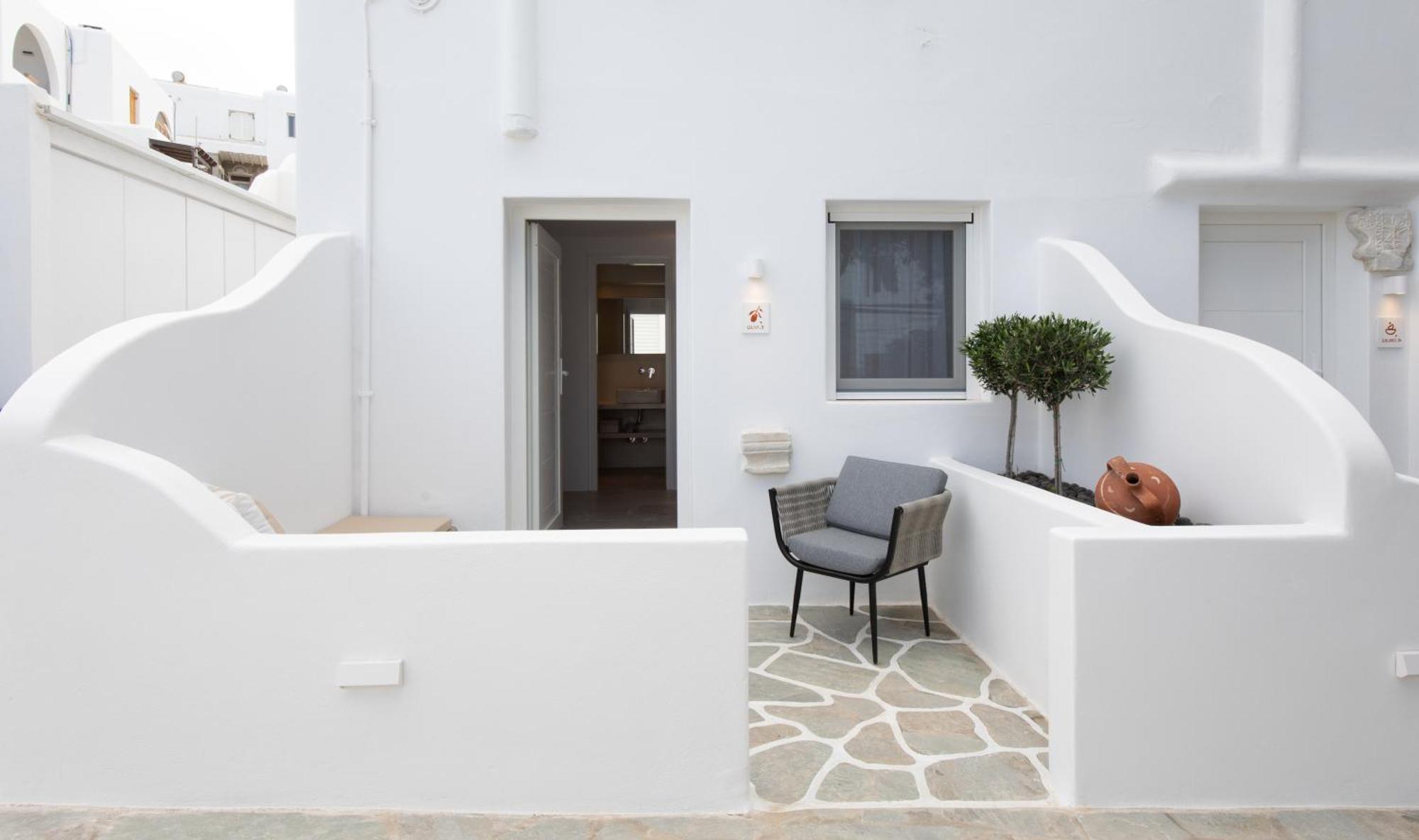 Mytheo Aparthotel Mykonos Town Buitenkant foto