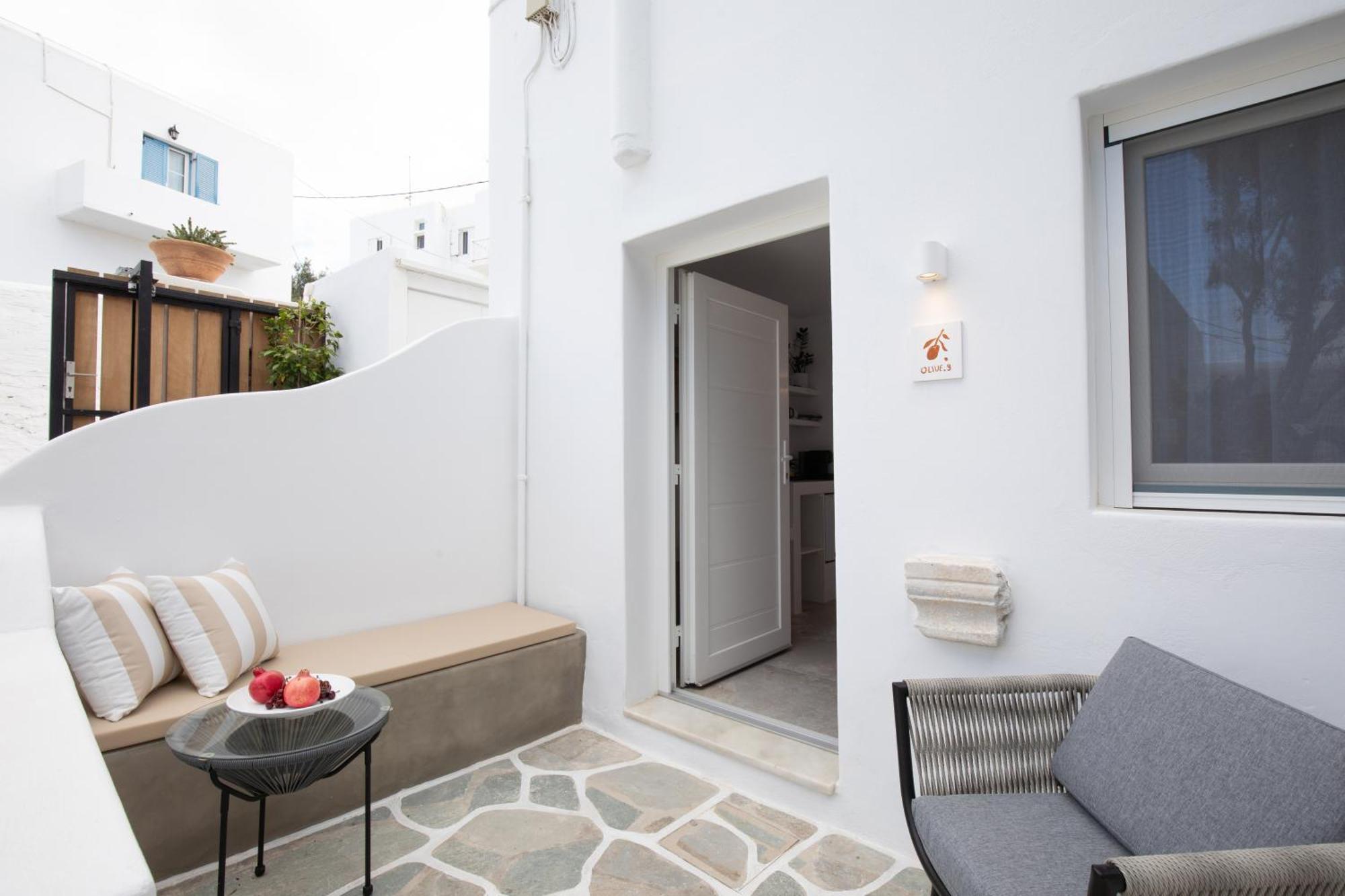 Mytheo Aparthotel Mykonos Town Buitenkant foto